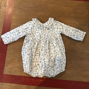 Liberty of London fabric 3-6 Months Romper